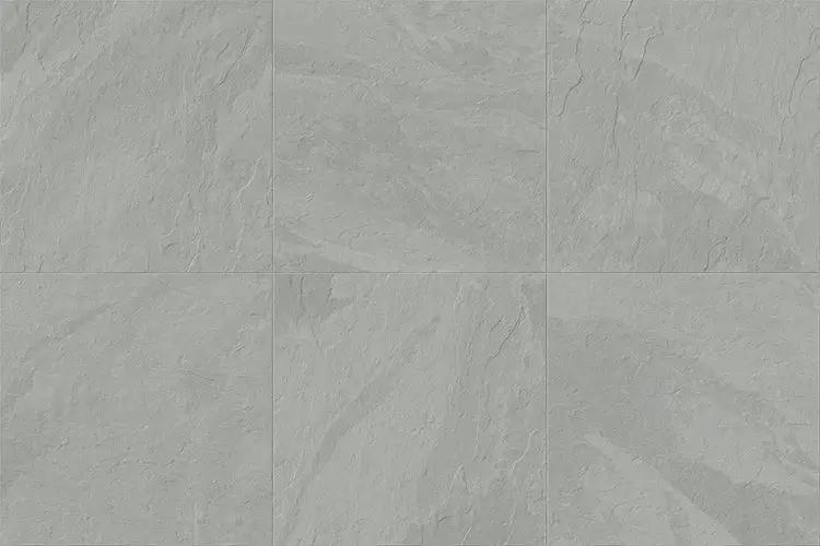 Frontier20 Montauk Grey Slate Look Porcelain Pavers 12x24 by landmarkceramics