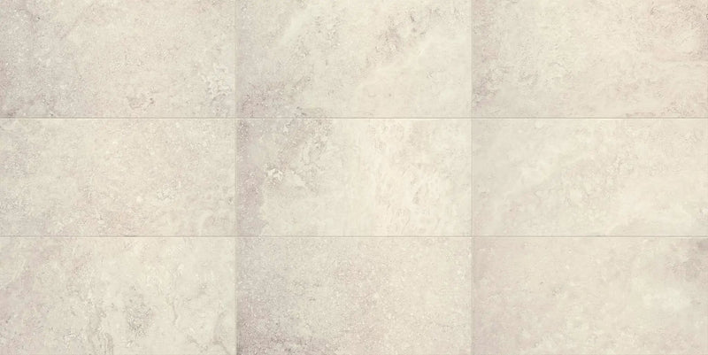 Trail Cross Cut Pearl Mosaic J Travertine Look Porcelain Mosaics 12x12 by landmarkceramics