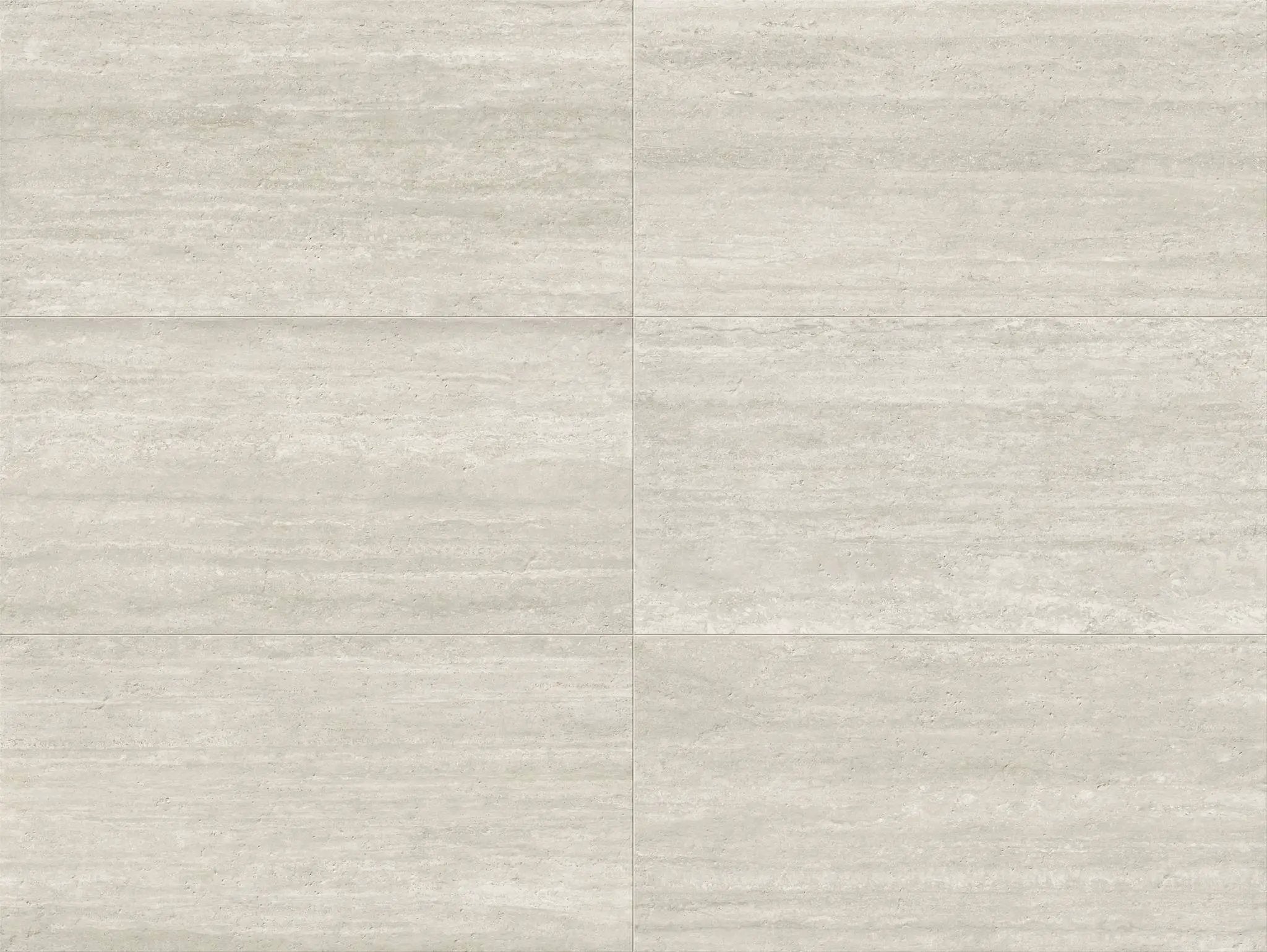 Frontier20 Travertine Vein Cut Grey Look Porcelain Pavers 24x48 by landmarkceramics