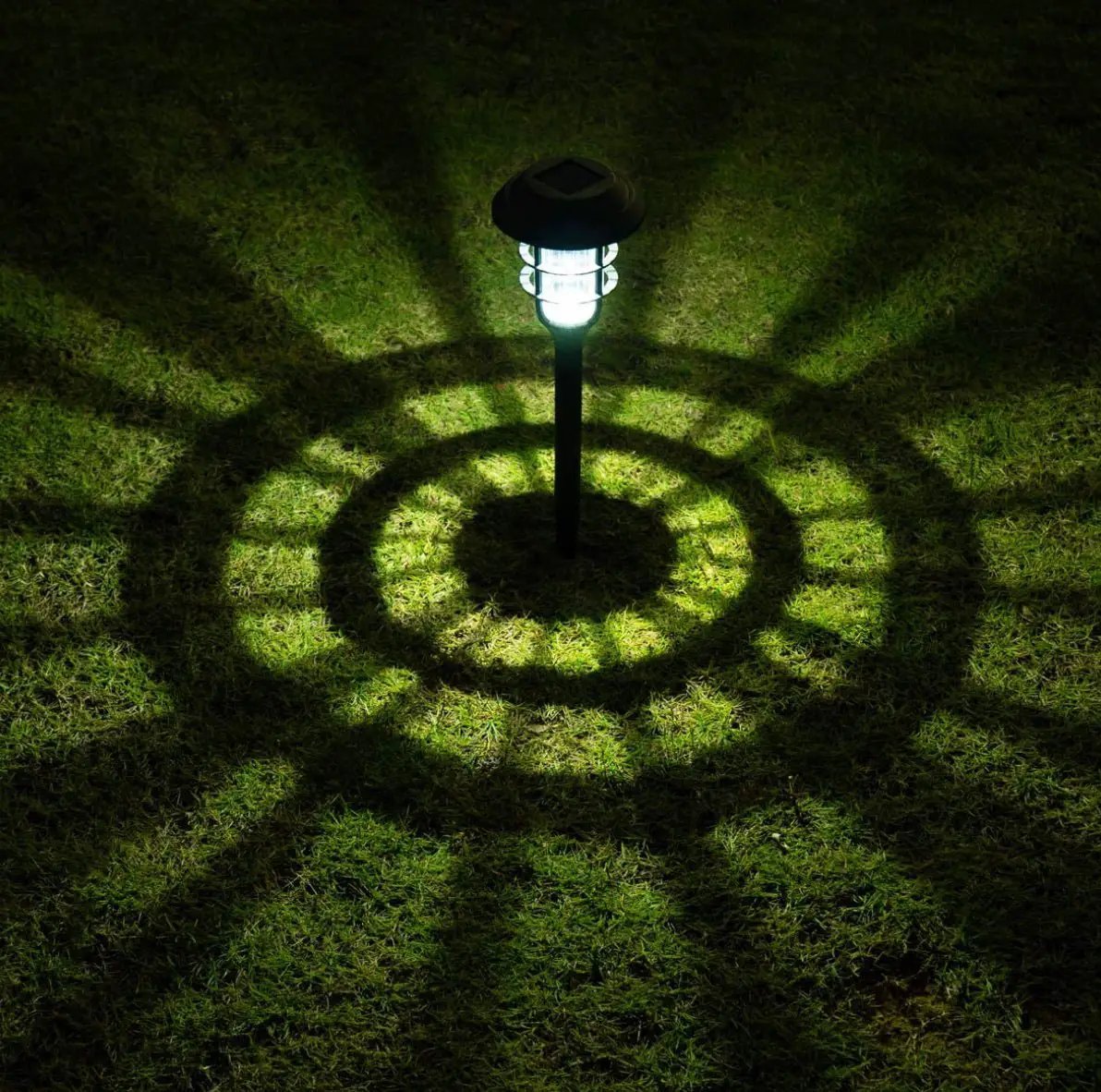 LANSGARINE Solar Pathway Lights Outdoor 8 Pack by Outdoor Solar Outlet