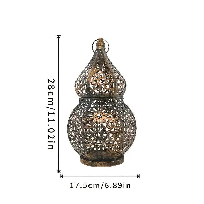 Lantern - Decorative Metal Tabletop by House Of Avana