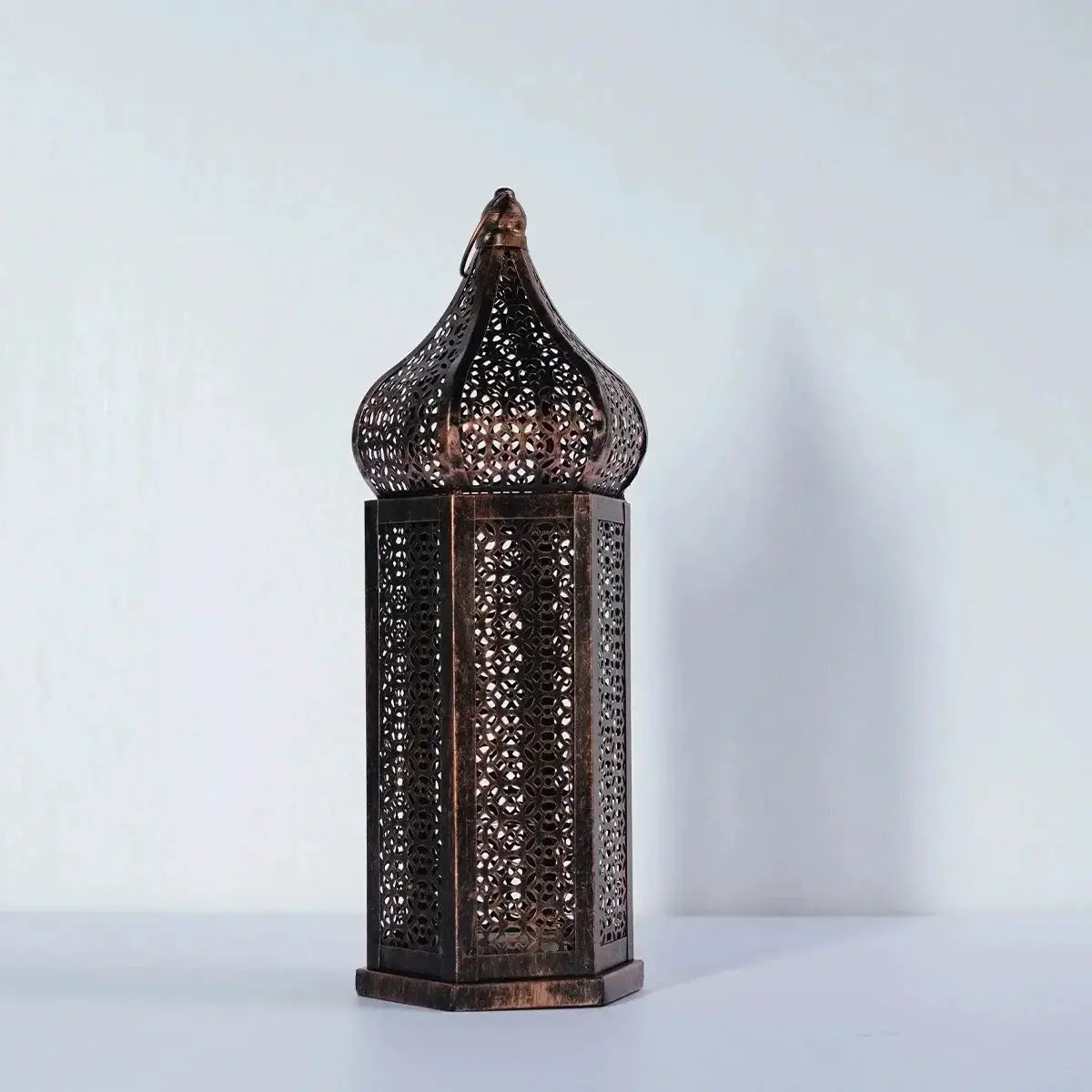Lantern - LED Iron Moroccan Retro by House Of Avana
