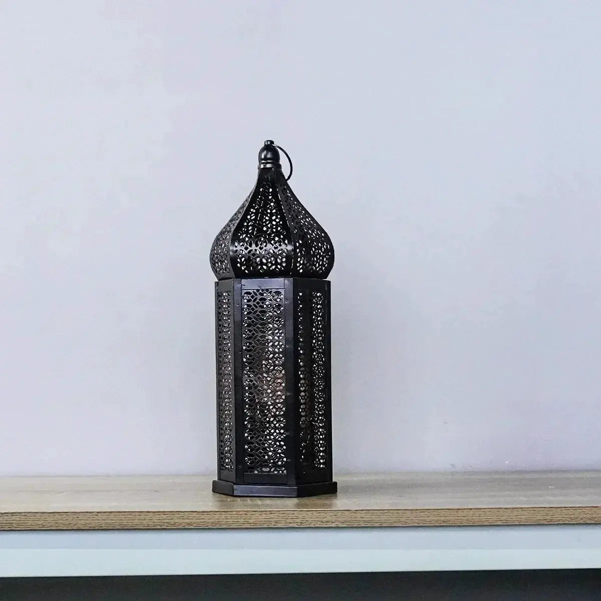 Lantern - LED Iron Moroccan Retro by House Of Avana