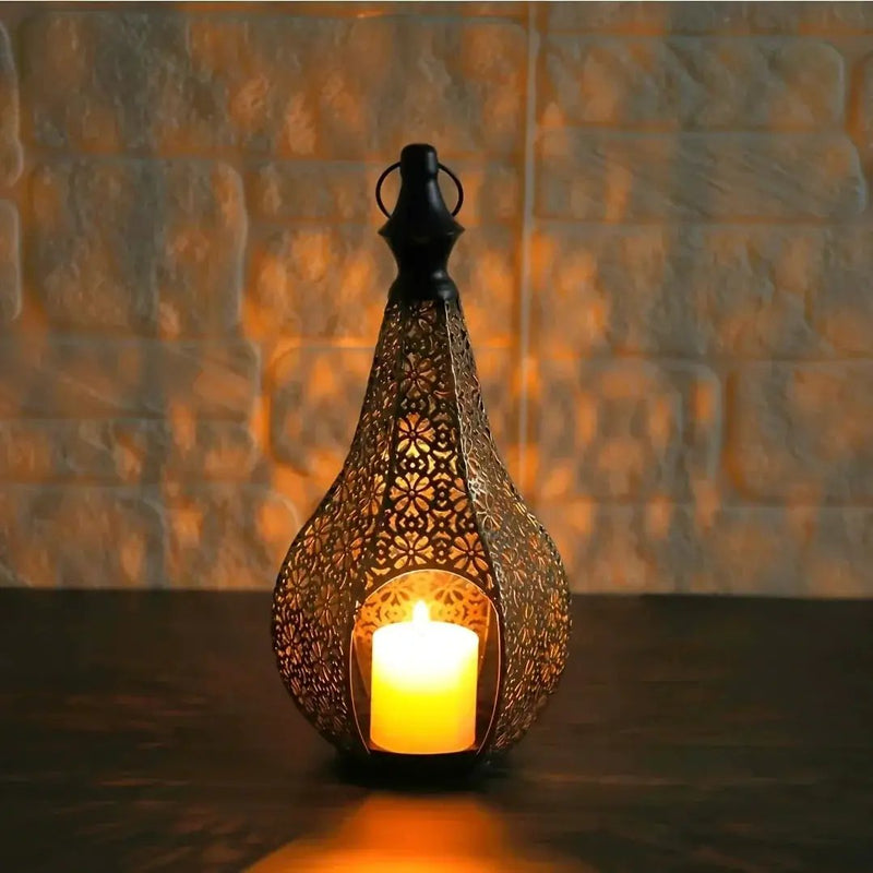 Lantern - Vintage Metal Iron by House Of Avana