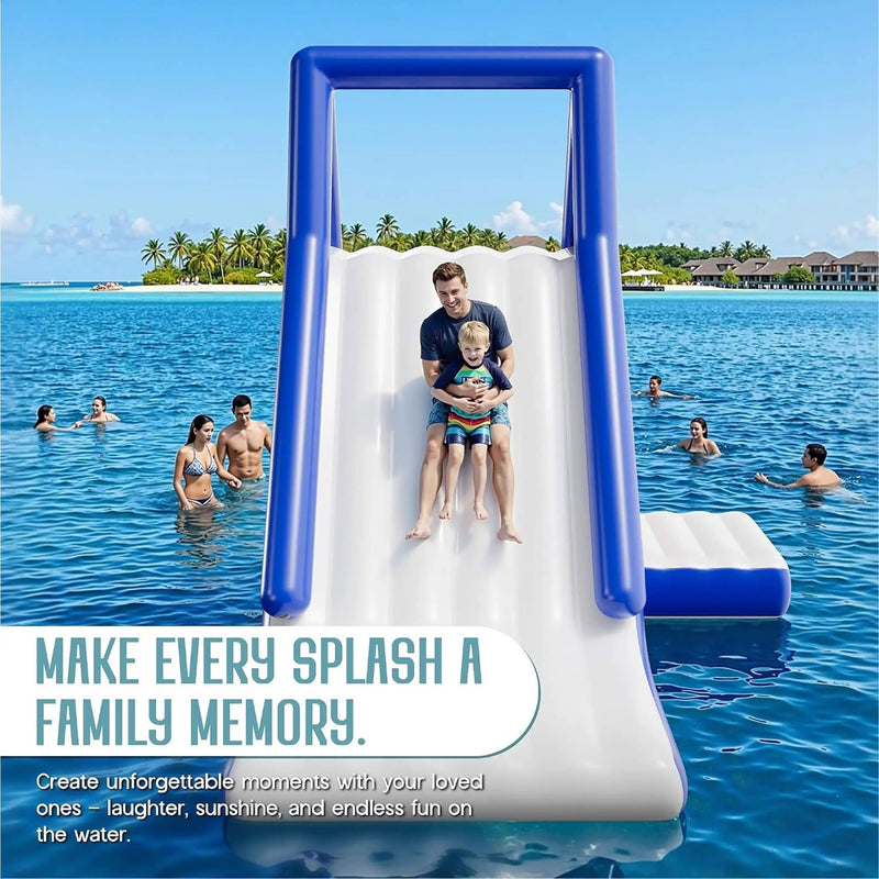 Large 15FT Commercial Inflatable Water Slide With Climbing Handle (SAK98314) by SAKSBY WHOLESALE