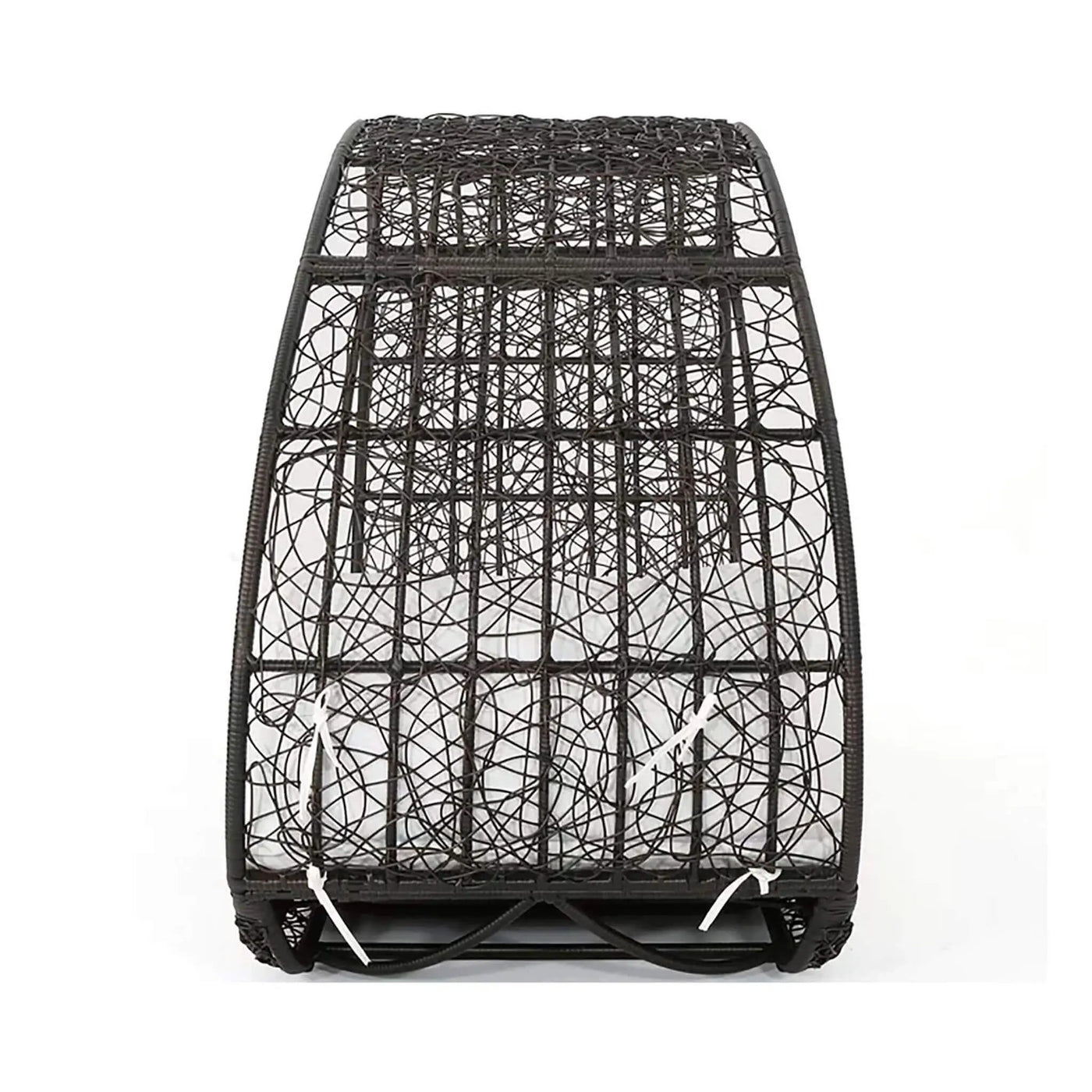 Alora Large 2-Person Abigal Outdoor Wicker Daybed With Aluminum Frame And Cushions (SAK23942) by SAKSBY WHOLESALE