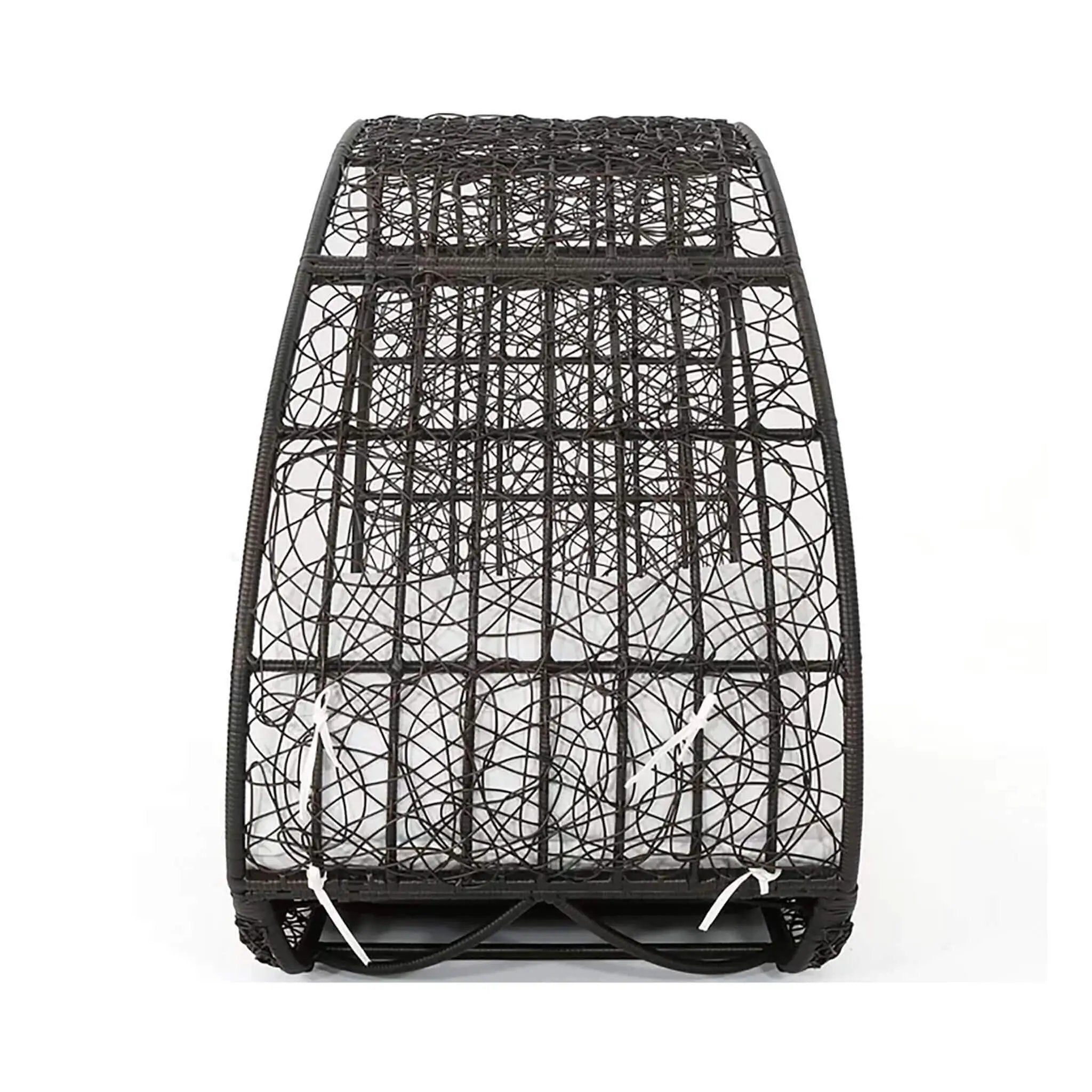 Alora Large 2-Person Abigal Outdoor Wicker Daybed With Aluminum Frame And Cushions (SAK23942) by SAKSBY WHOLESALE