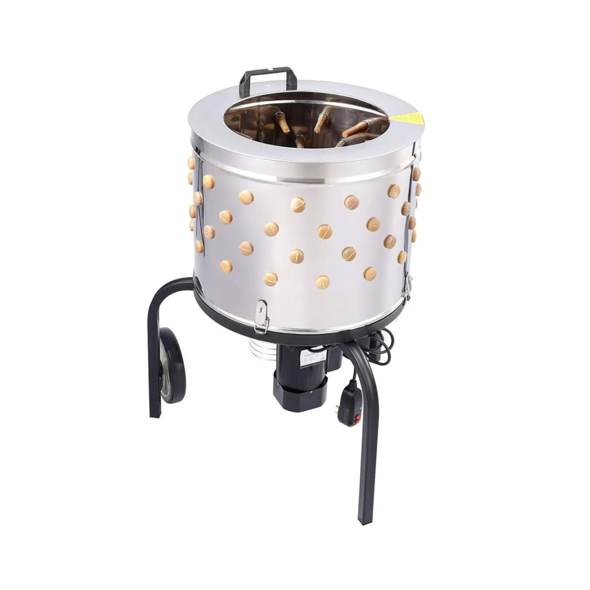 Large 20-Inch Heavy-Duty Chicken Defeathering Plucker Machine (SAK35879) by SAKSBY WHOLESALE