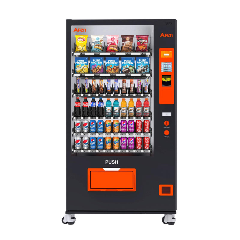 Large 60-Slot Commercial Snack And Drink Refrigerated Combo Vending Machine (SAK58735) by SAKSBY WHOLESALE