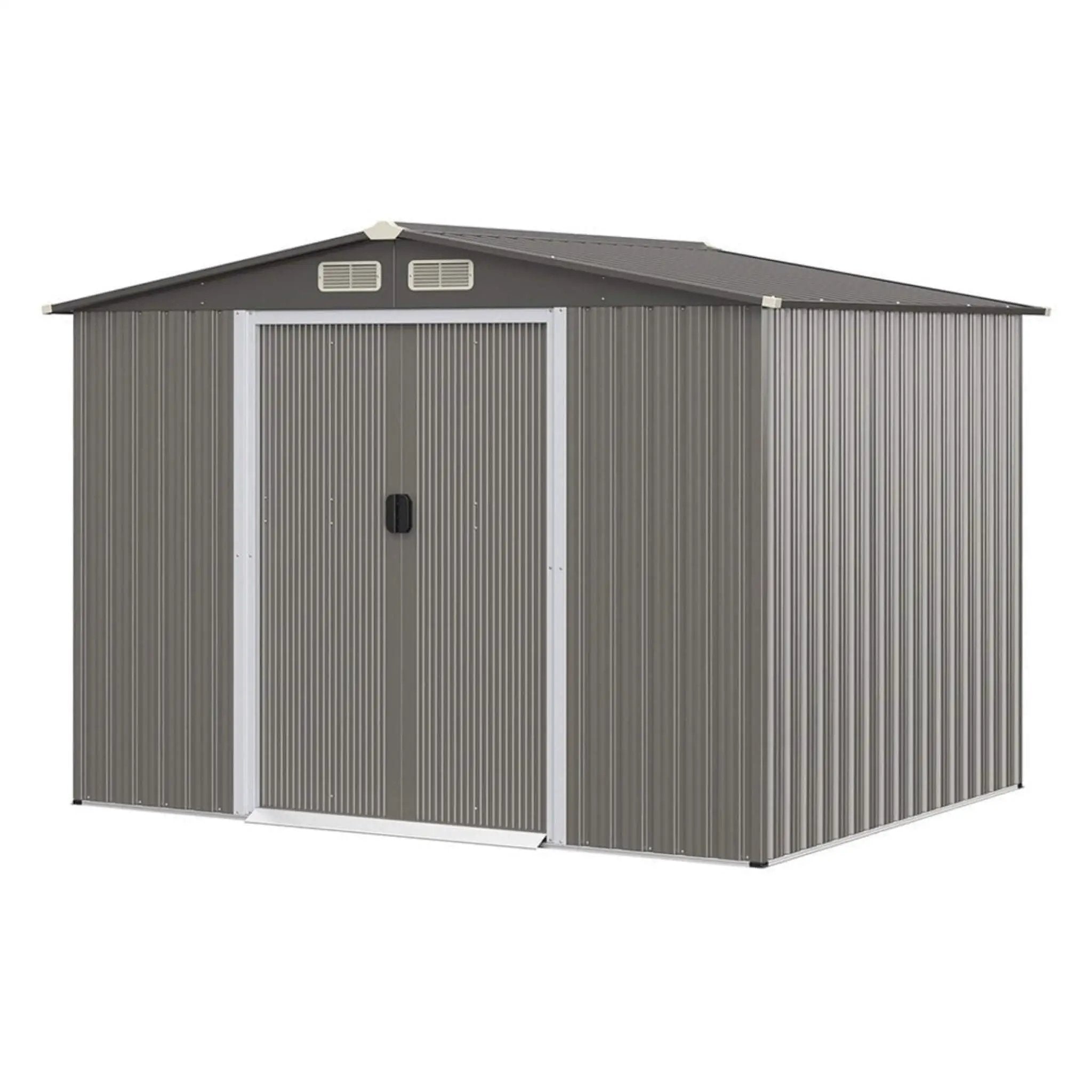 [08X06FT] Alora Premium Outdoor Steel Tool Storage Garden Backyard Shed (SAK74185) by SAKSBY WHOLESALE