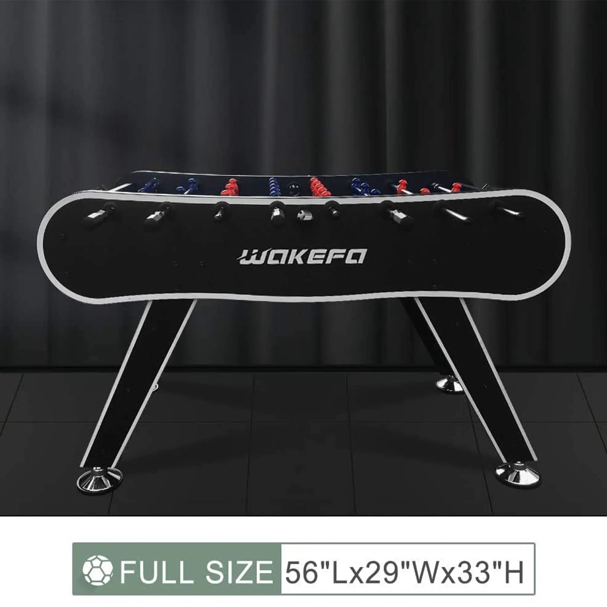 Large 56-Inch Premium Full-Size Soccer Foosball Game Table (SAK96312) by SAKSBY WHOLESALE
