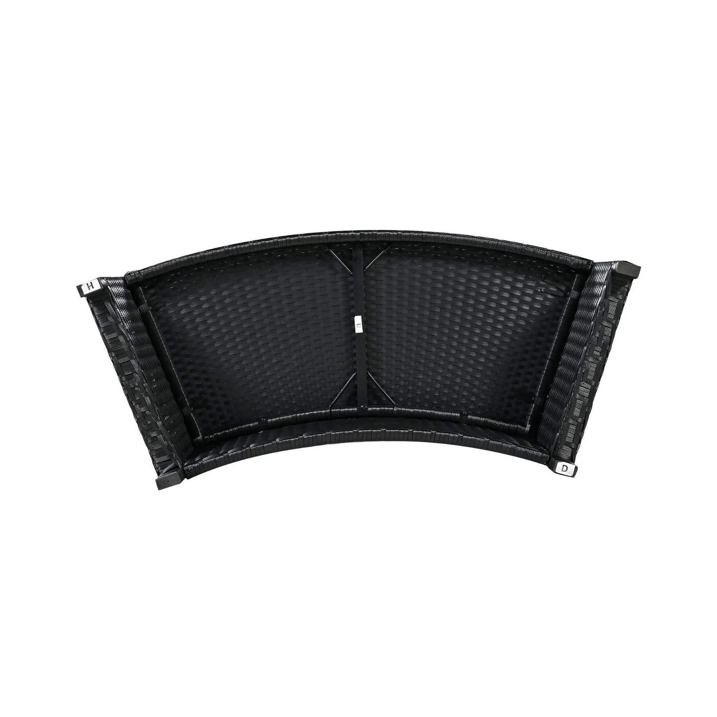 Large Premium Surround Spa Patio Rattan Sofa Set With Storage Compartments And Cushions (SAK75629) by SAKSBY WHOLESALE