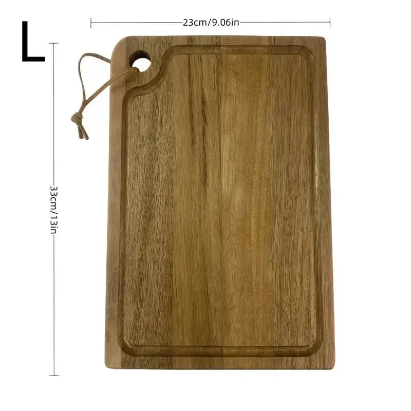 Large Wooden Acacia Chopping Board by House Of Avana