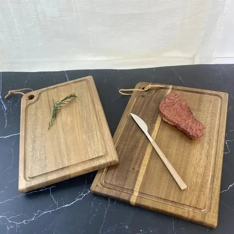 Large Wooden Acacia Chopping Board by House Of Avana