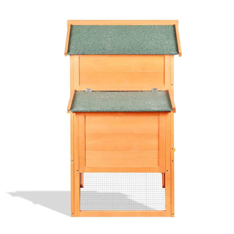 Large 160-Inch Wooden Backyard Hen Chicken Coop Enclosure W/ Nest Box & Run (SAK96451) by SAKSBY WHOLESALE