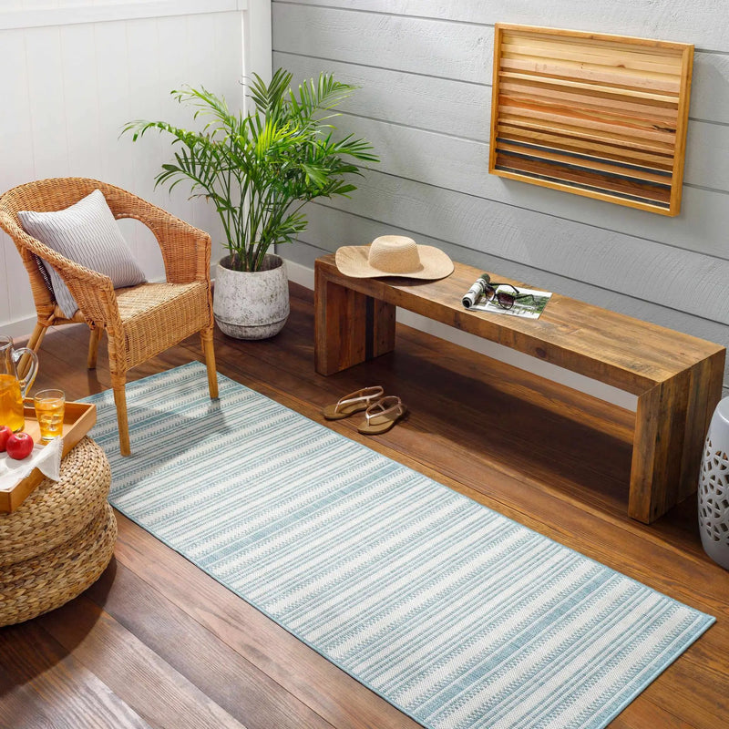 Engla Off White Outdoor Carpet Area Rug - Clearance by Boutique Rugs
