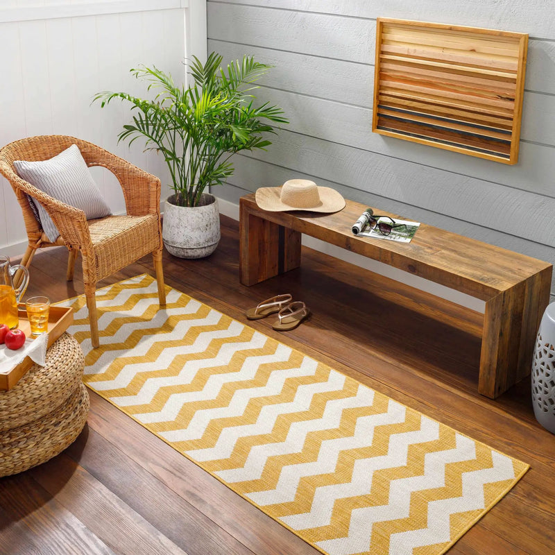 Cheri Bone Outdoor Carpet Area Rug - Clearance by Boutique Rugs