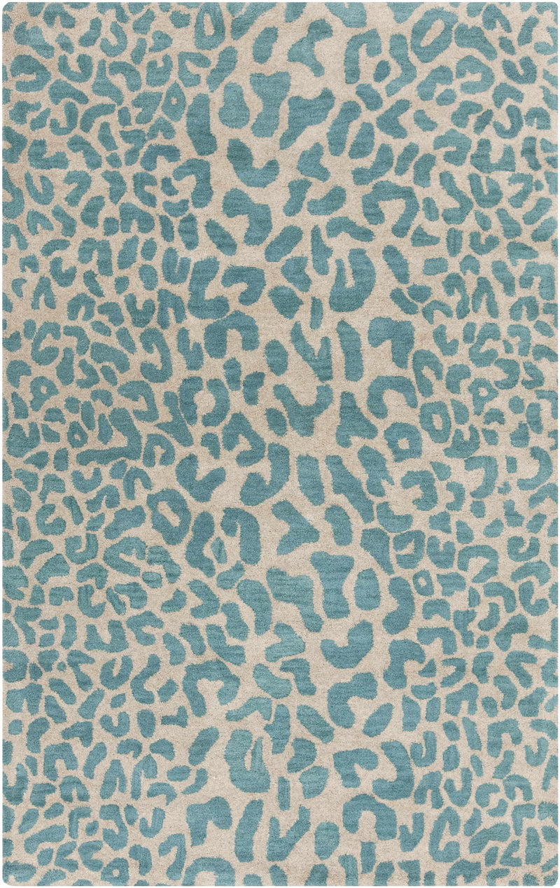 Lockbourne Leopard Print Area Rug by Boutique Rugs