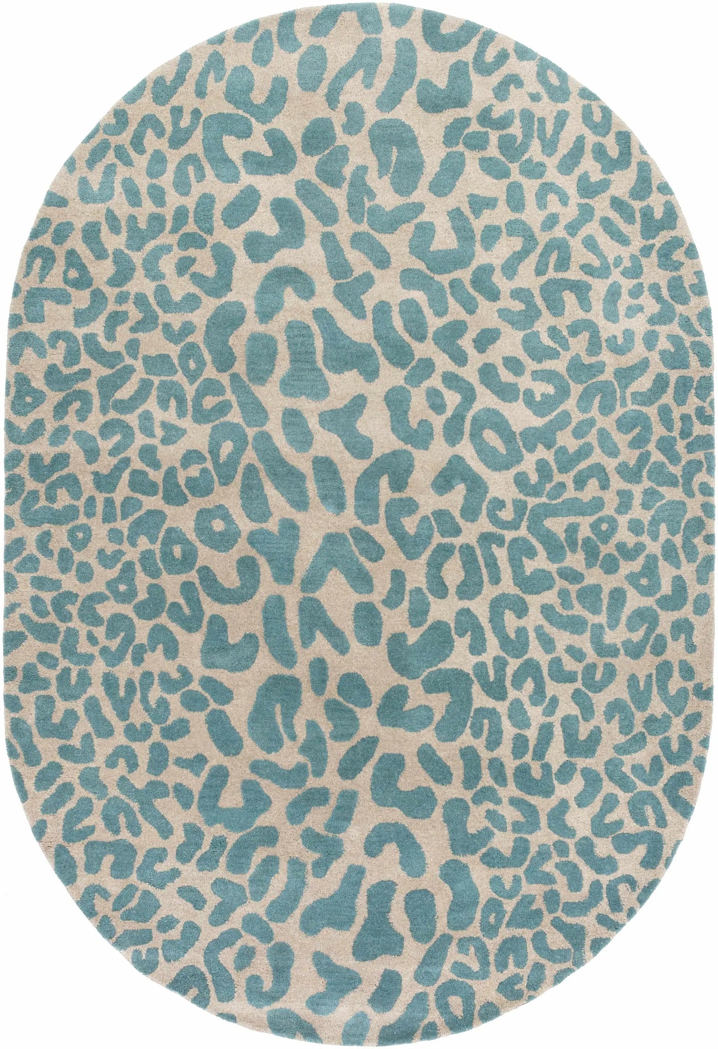 Lockbourne Leopard Print Area Rug by Boutique Rugs