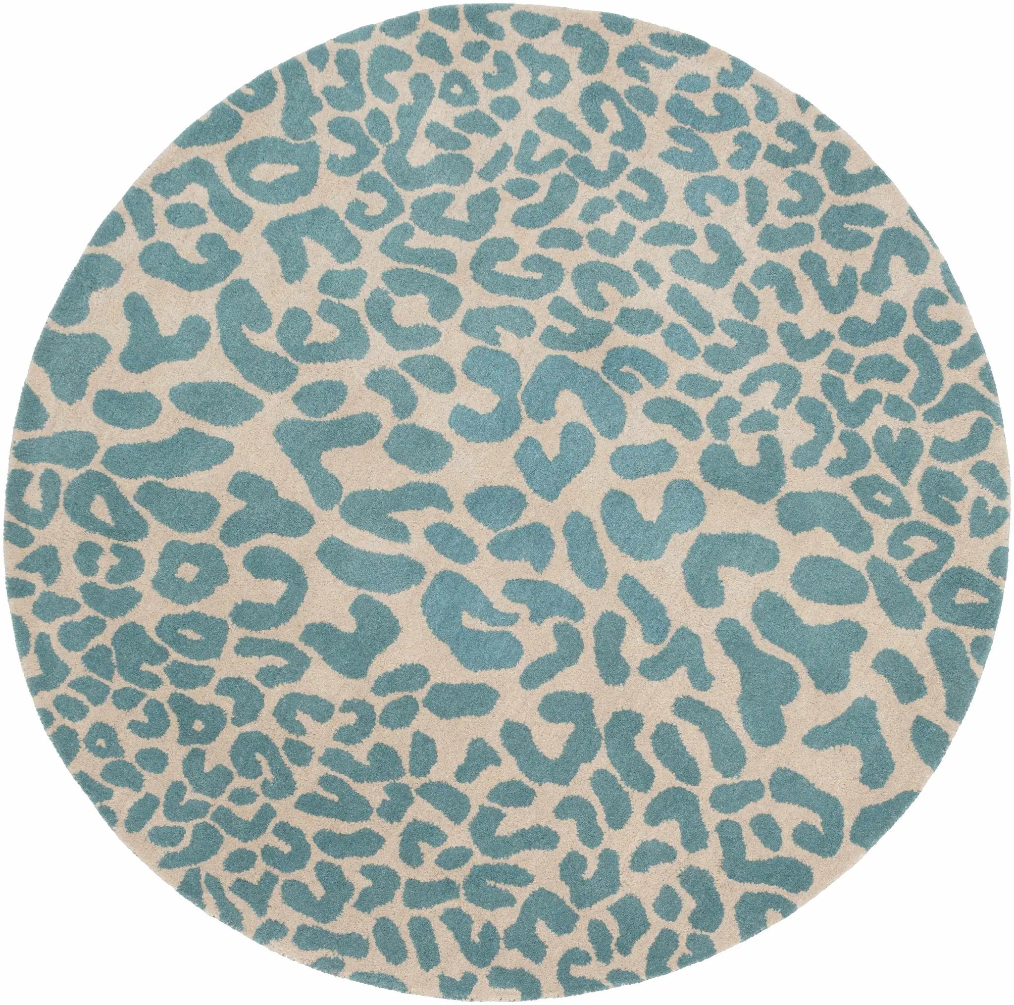 Lockbourne Leopard Print Area Rug by Boutique Rugs