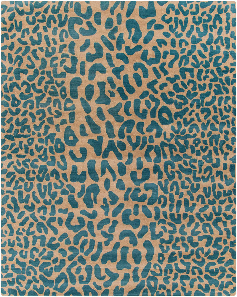 Lockbourne Leopard Print Area Rug by Boutique Rugs