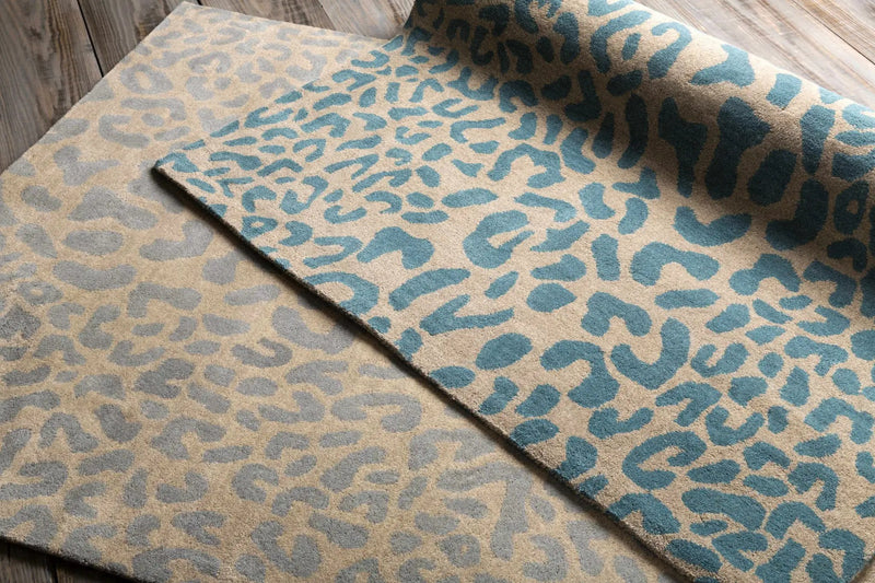 Lockbourne Leopard Print Area Rug by Boutique Rugs