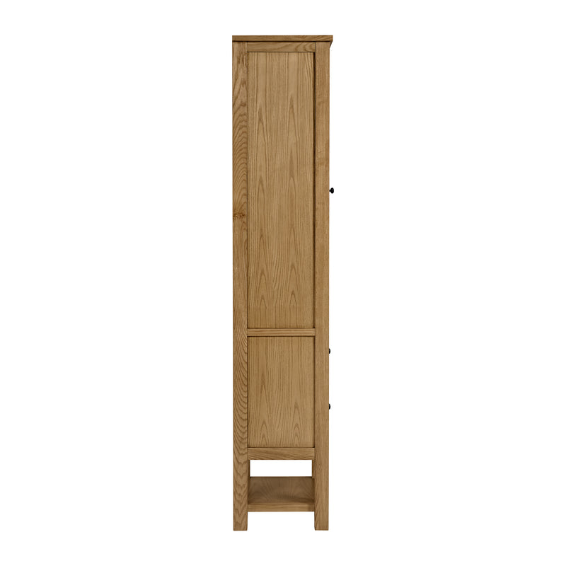 James Martin Breckenridge Linen Cabinet, Light Natural Oak, view 9