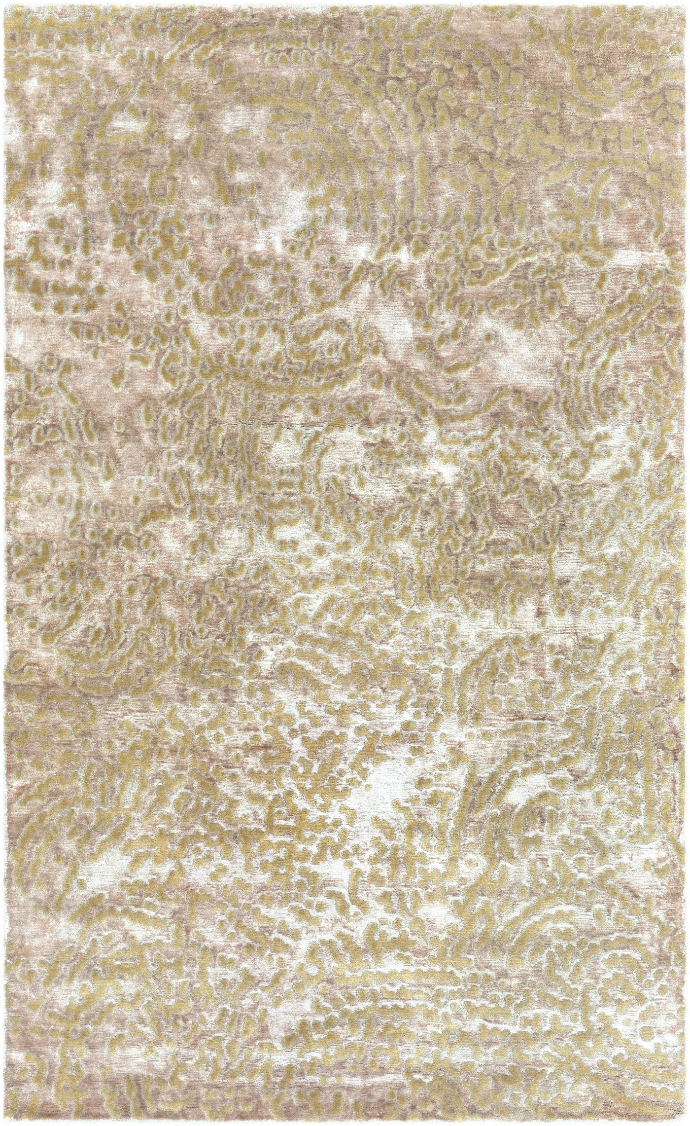 Pensacola Tan Premium Wool&Viscose Rug - Clearance by Boutique Rugs