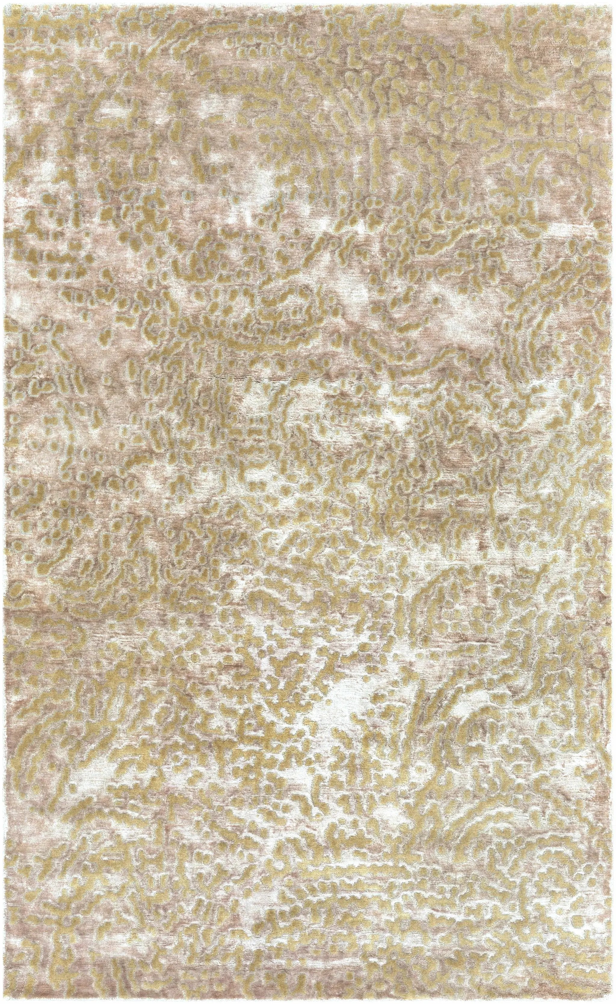 Pensacola Tan Premium Wool&Viscose Rug - Clearance by Boutique Rugs