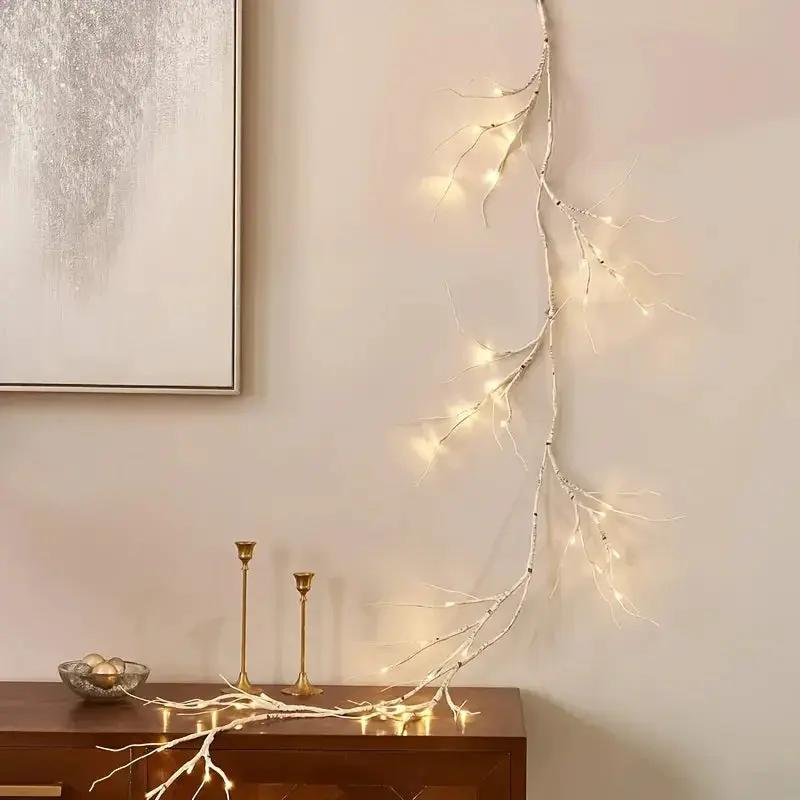 LED Christmas Lights Warm White Battery Operated Indoor Outdoor Decoration by House Of Avana