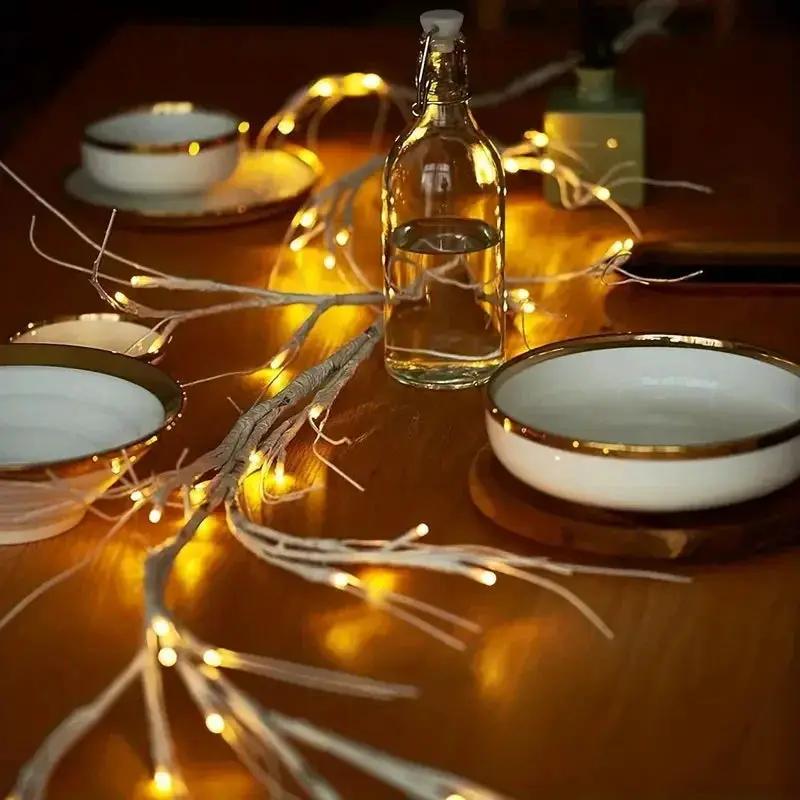 LED Christmas Lights Warm White Battery Operated Indoor Outdoor Decoration by House Of Avana