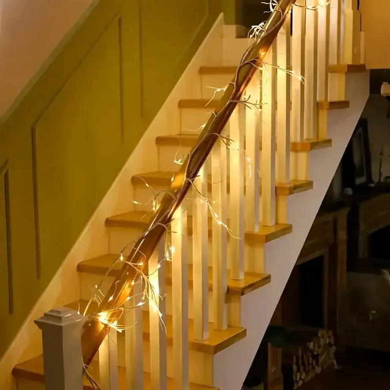 LED Christmas Lights Warm White Battery Operated Indoor Outdoor Decoration by House Of Avana