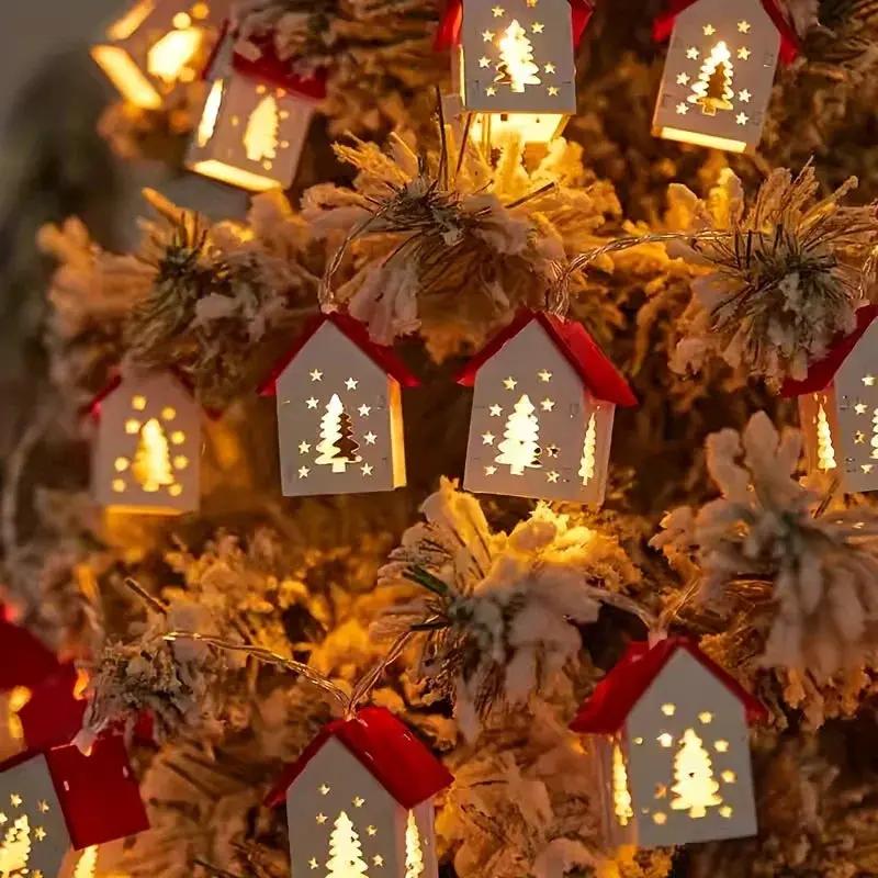 LED Fairy Lights Red Battery Operated String Lights by House Of Avana
