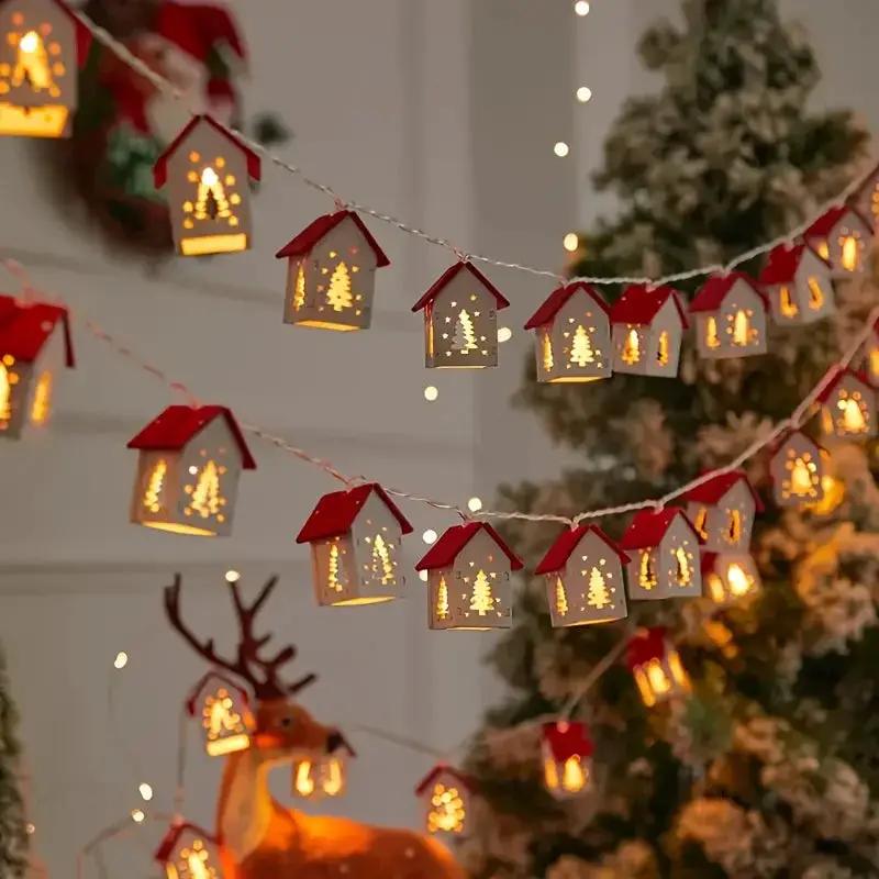 LED Fairy Lights Red Battery Operated String Lights by House Of Avana