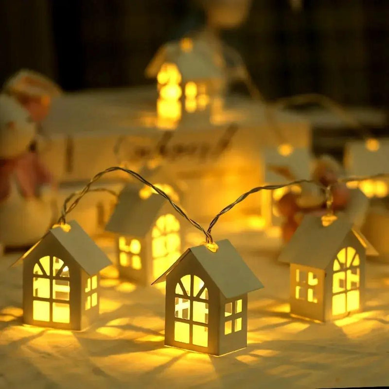 LED Fairy Lights Red Battery Operated String Lights by House Of Avana