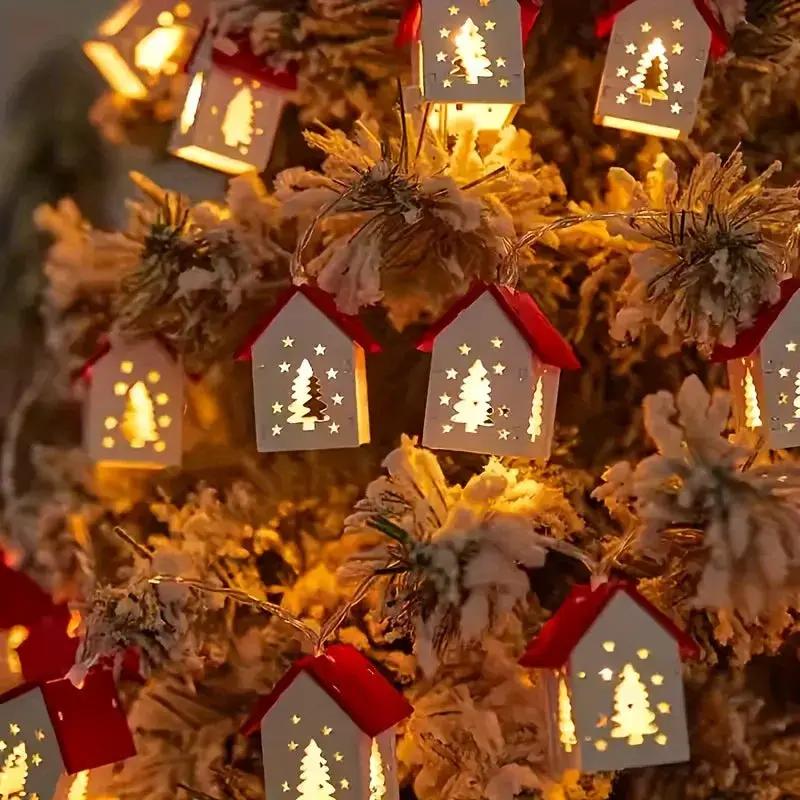 LED Fairy Lights Red Battery Operated String Lights by House Of Avana