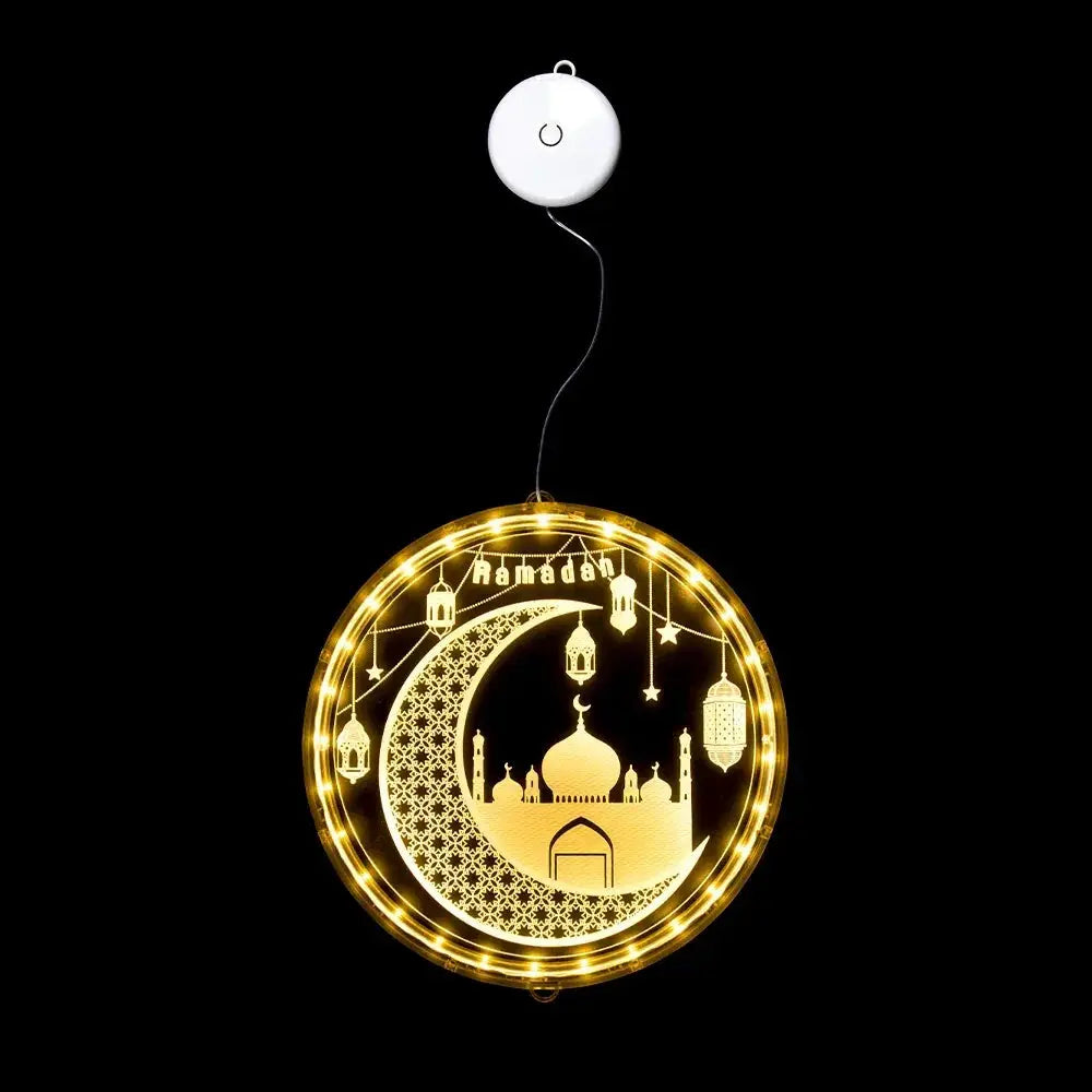 LED Lights - Ramadan Eid Mubarak 12.5cm by House Of Avana