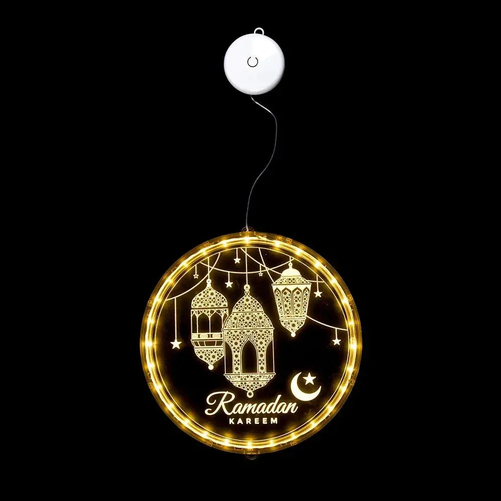 LED Lights - Ramadan Eid Mubarak 12.5cm by House Of Avana