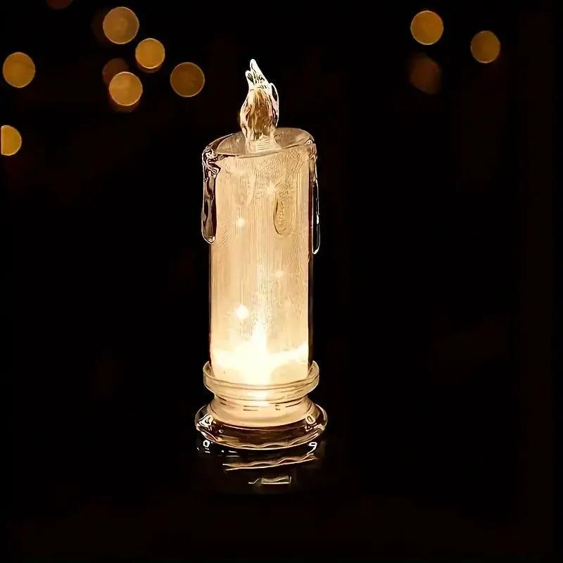LED Pillar Candles Christmas Decor, Flameless by House Of Avana
