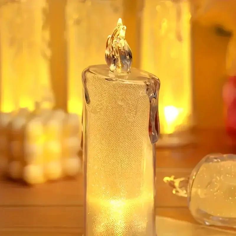 LED Pillar Candles Christmas Decor, Flameless by House Of Avana