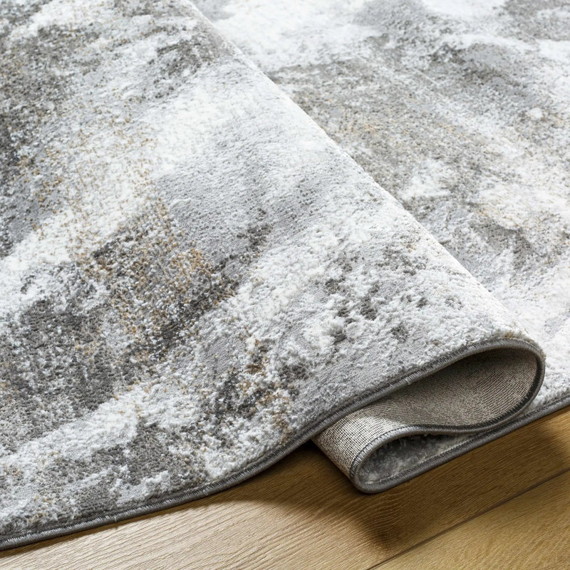 Leganes Brown Marble Rug by Boutique Rugs