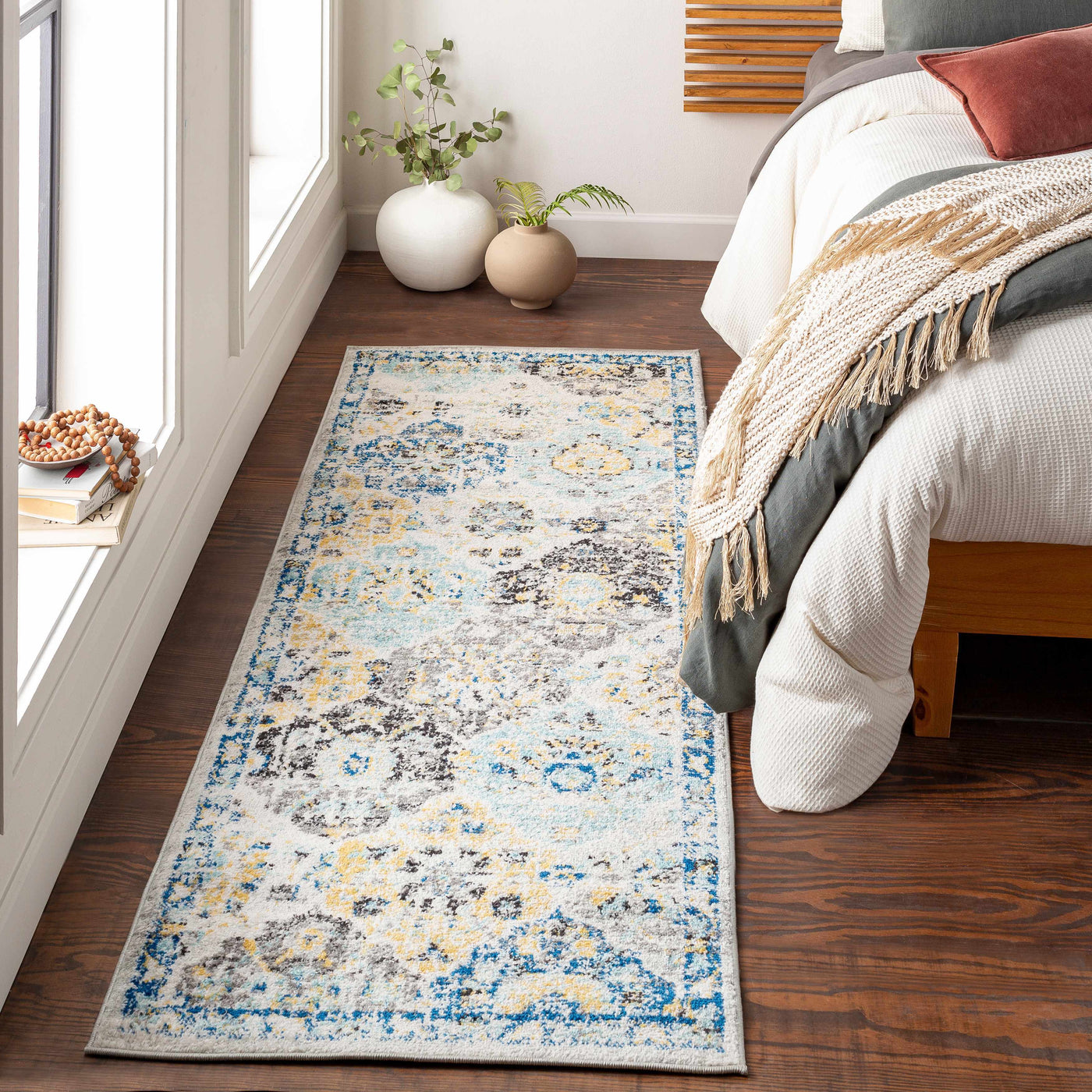 Leggett hydrangea Area Rug - Clearance by Boutique Rugs