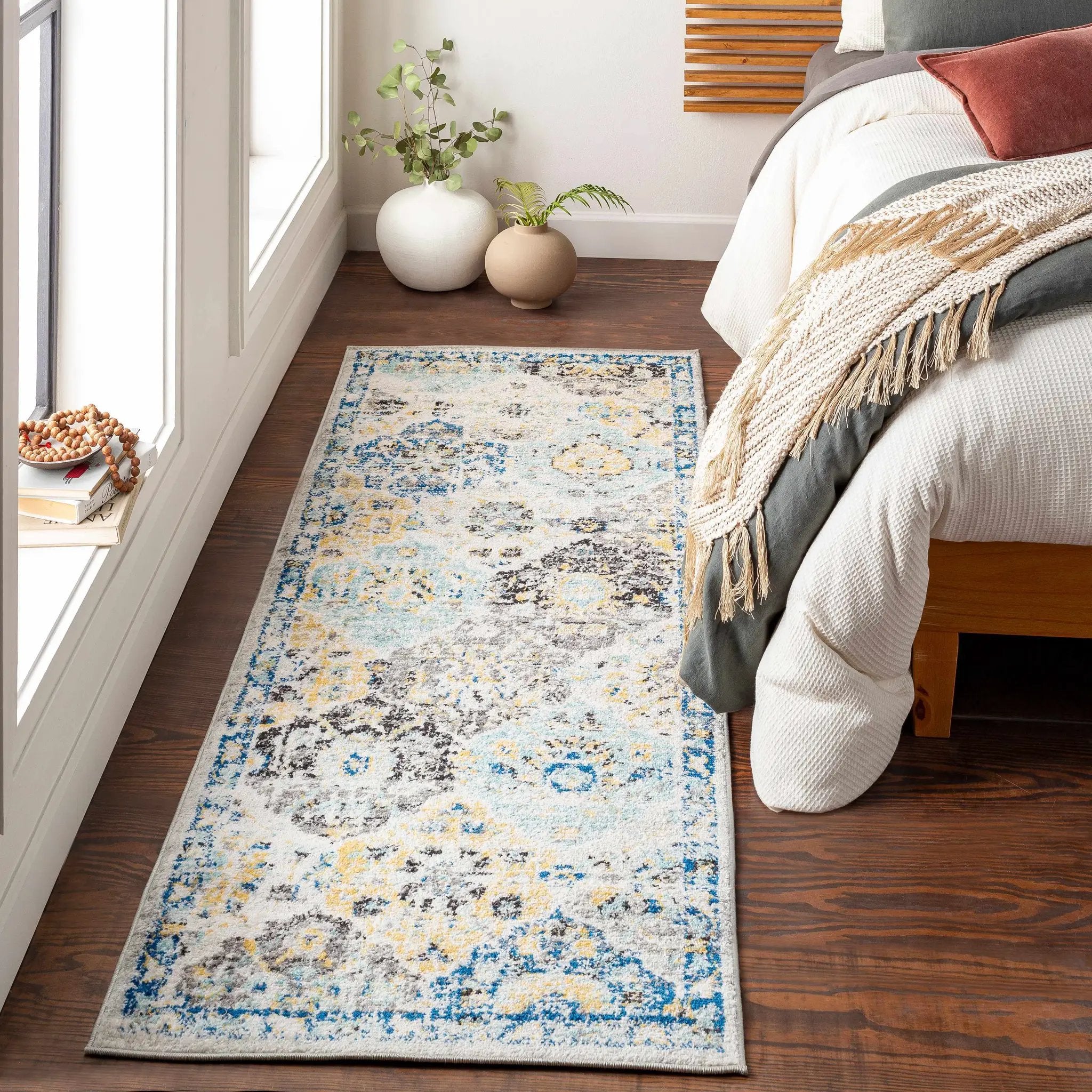 Leggett hydrangea Area Rug - Clearance by Boutique Rugs
