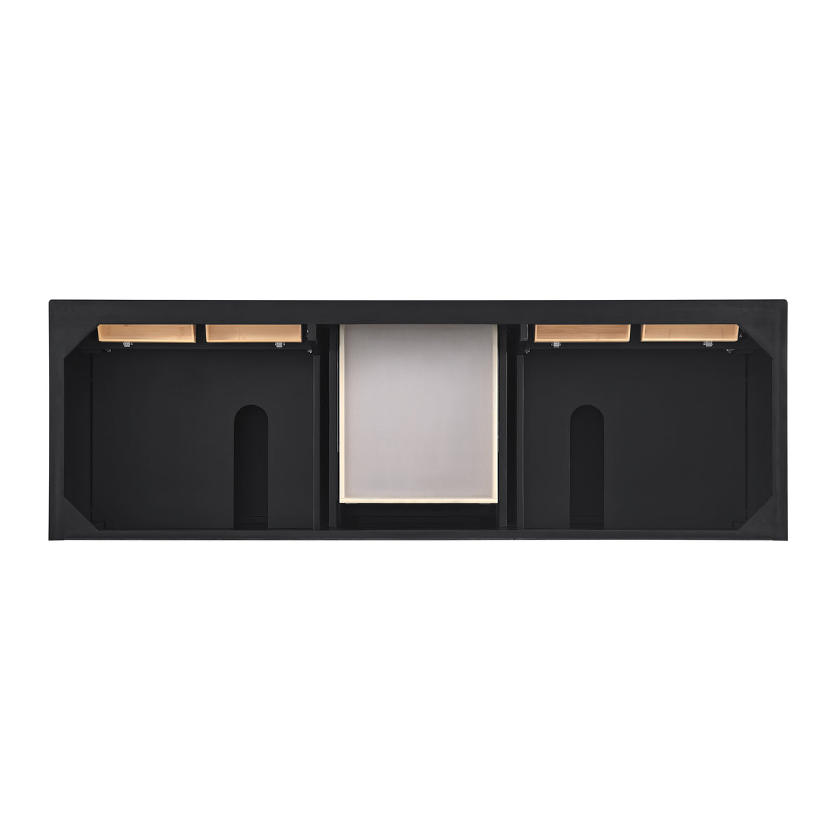 James Martin Lorelai 72" Double Bathroom Vanity, Black Onyx, view 14