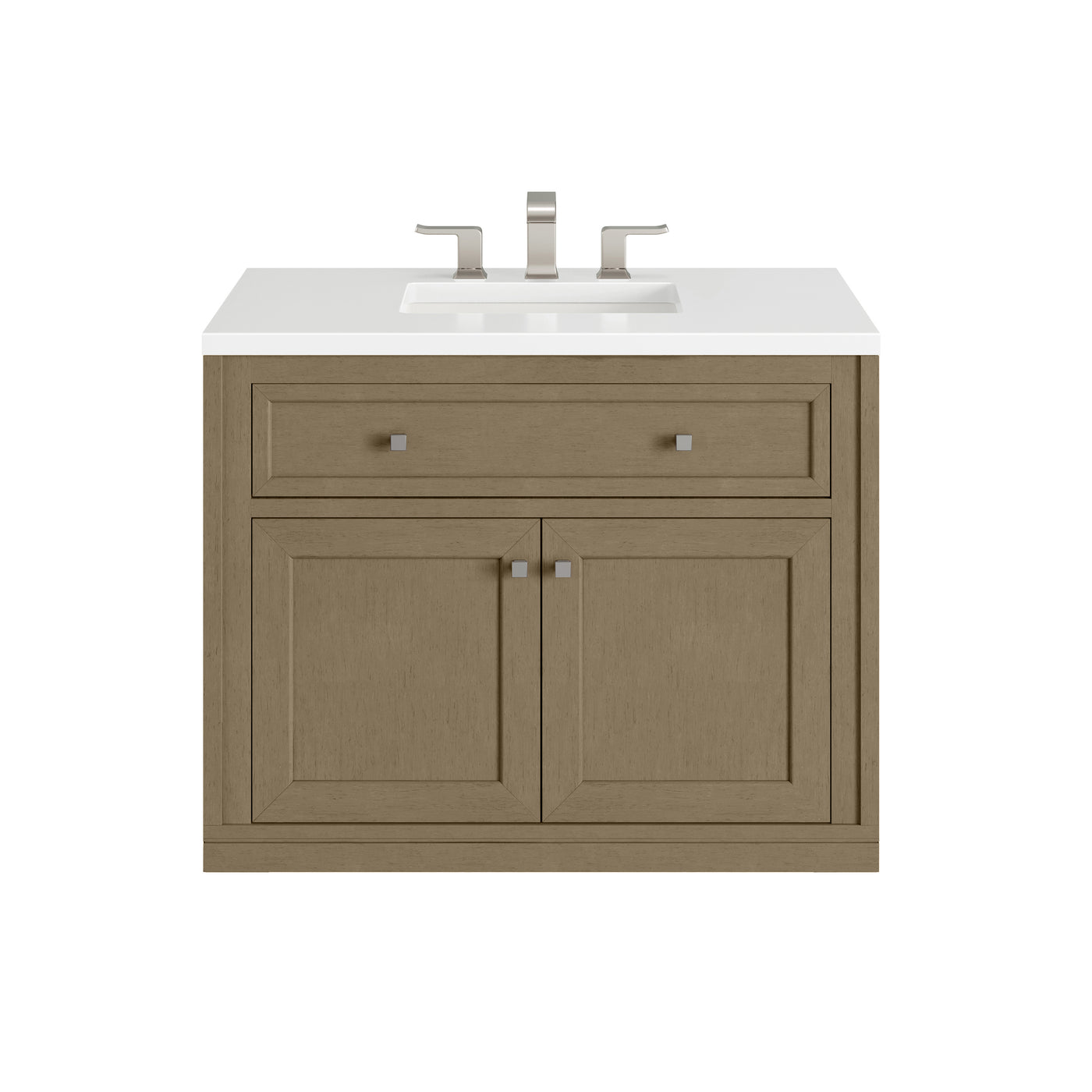 James Martin Chicago 36" Single Bathroom Vanity, Walnut Whisper by James Martin