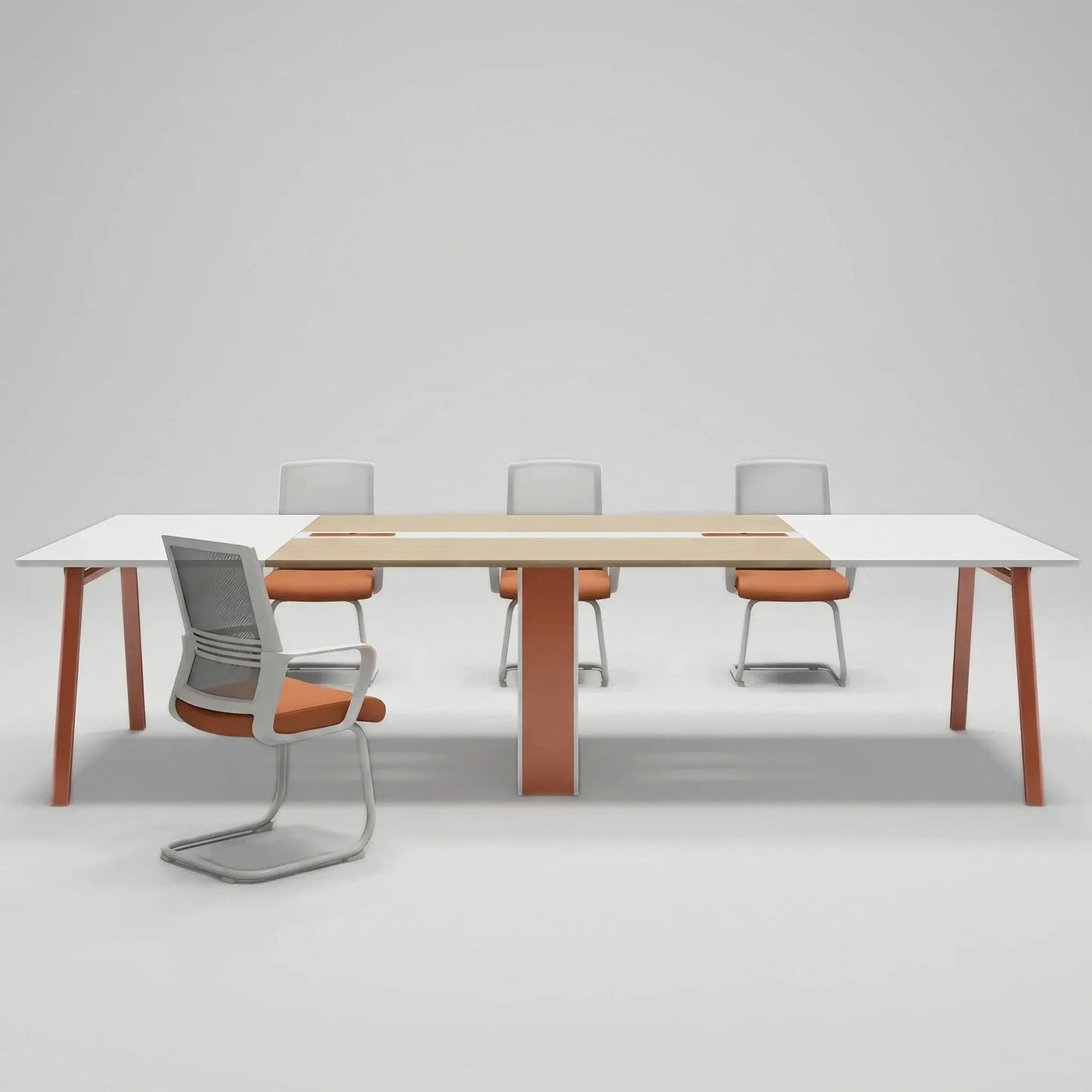 Comity · White Collaborative Meeting Table by Arc Grove