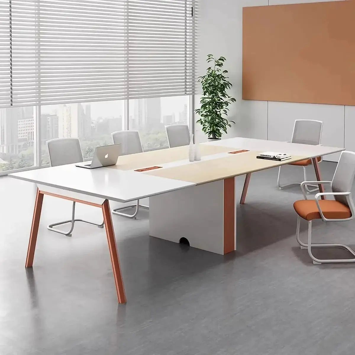 Comity · White Collaborative Meeting Table by Arc Grove