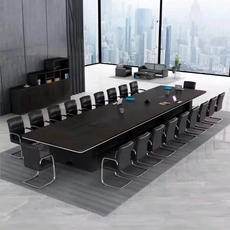 Hendley · Black Conference Room Table by Arc Grove