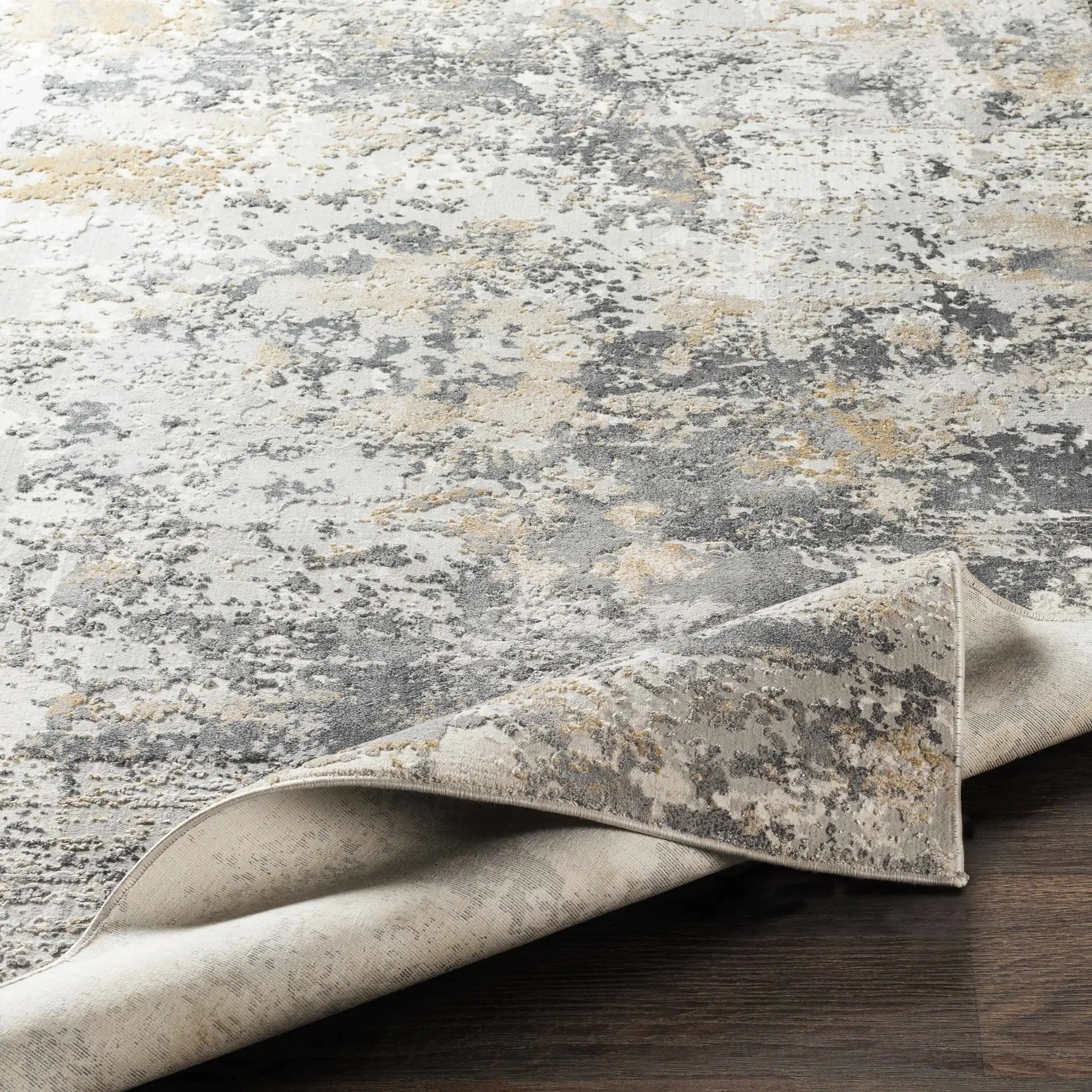Lenzburg Faux Silk Abstract Rug by Boutique Rugs