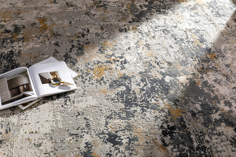 Lenzburg Faux Silk Abstract Rug by Boutique Rugs